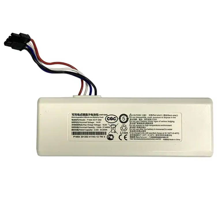 14.4V 2600mAh Li-ion Battery Pack Replacement For Xiaomi Mijia 1C Handheld Wireless Vacuum Cleaner