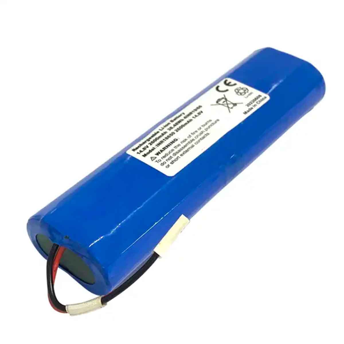 14.8V 2600mAh 锂离子电池组替换件适用于 ilife V80 V3S pro V50 V5s pro V8s x750 机器人吸尘器