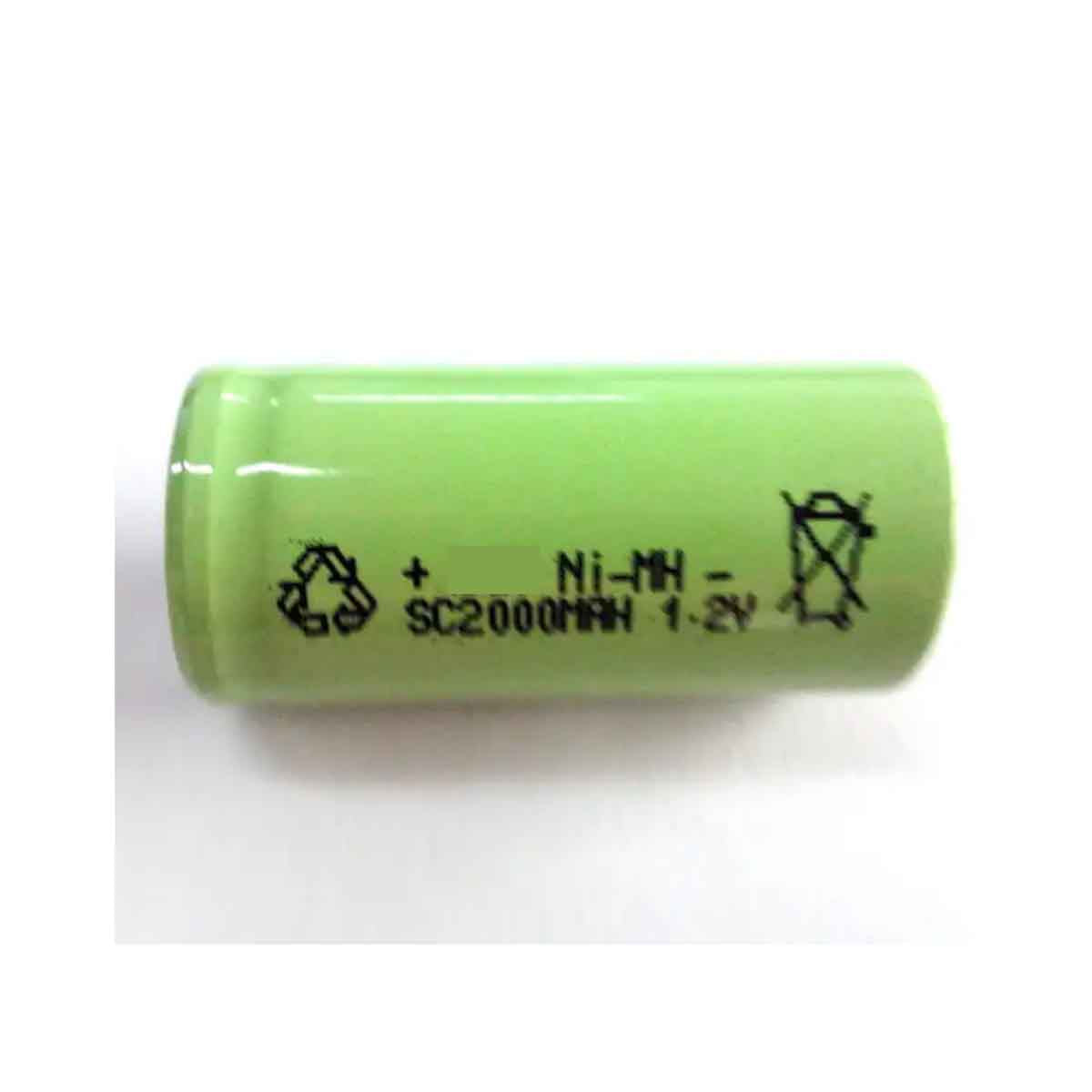 1.2V SC3500mAh SC3000mAh SC2500mAh SC2000mAh Nimh battery cell with 10C High dair discharge rate