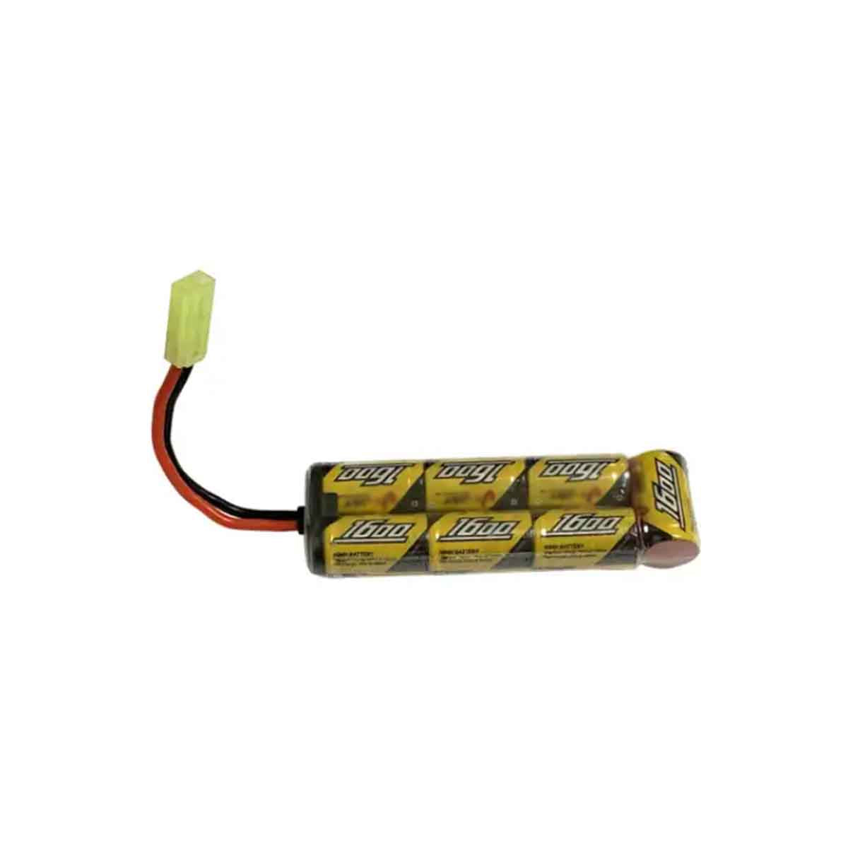 8.4V 1600mAh 2/3A Rechargeable Ni-MH Battery Pack For Airsoft Gun