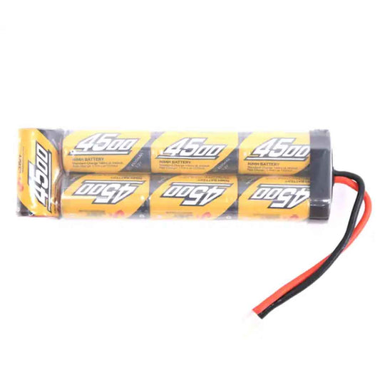 8.4V 4500mAh 7-Cell NiMH Pack NiMH Battery with AMP Universal Plug System for RC Racing Car