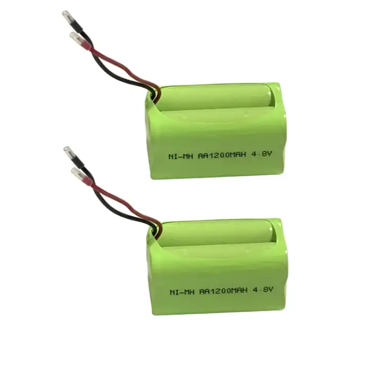 4.8V 1200mAh AA Rechargeable Ni-MH Battery Pack