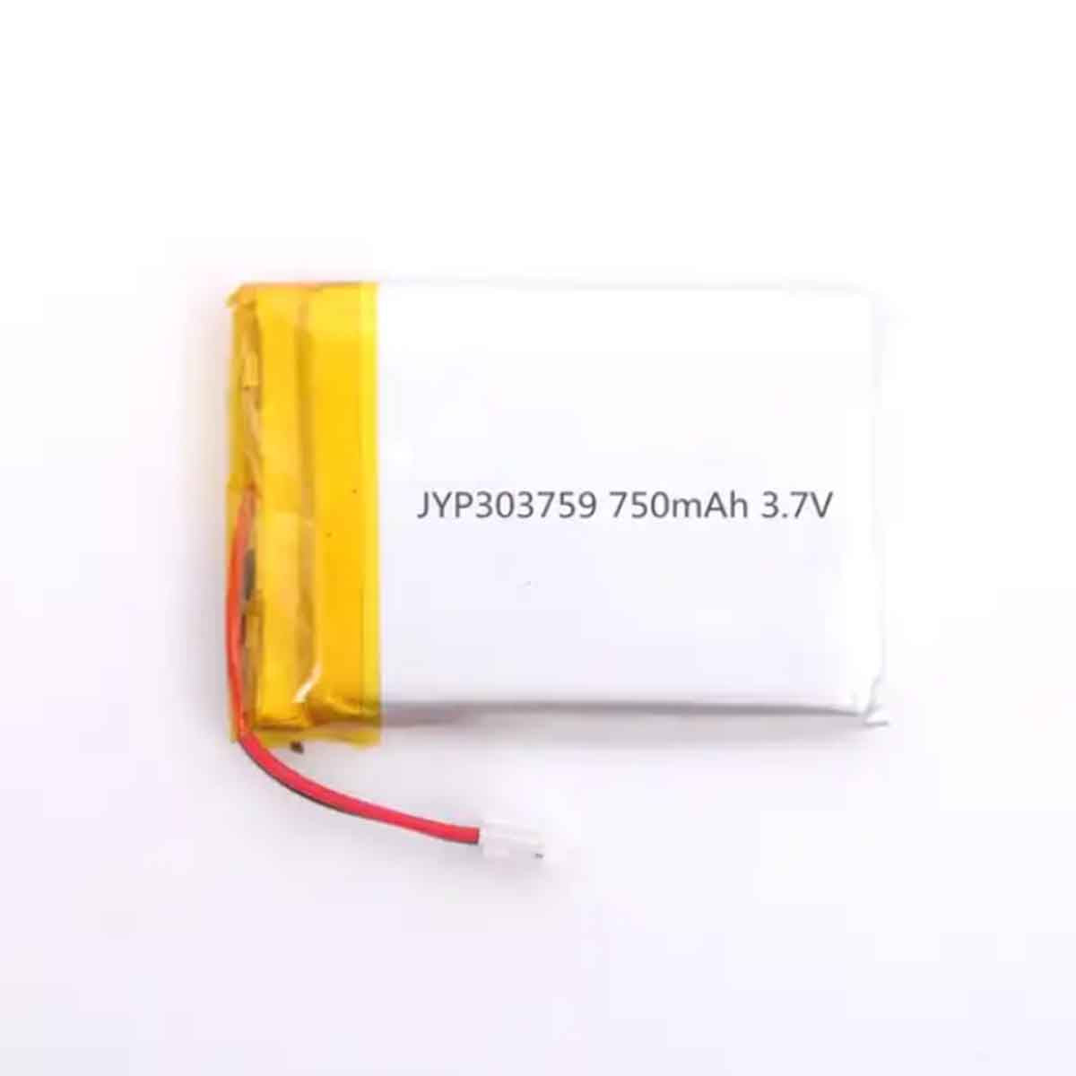 3.7V 750mAh 鋰電池 303759 鋰聚合物電池 303759 