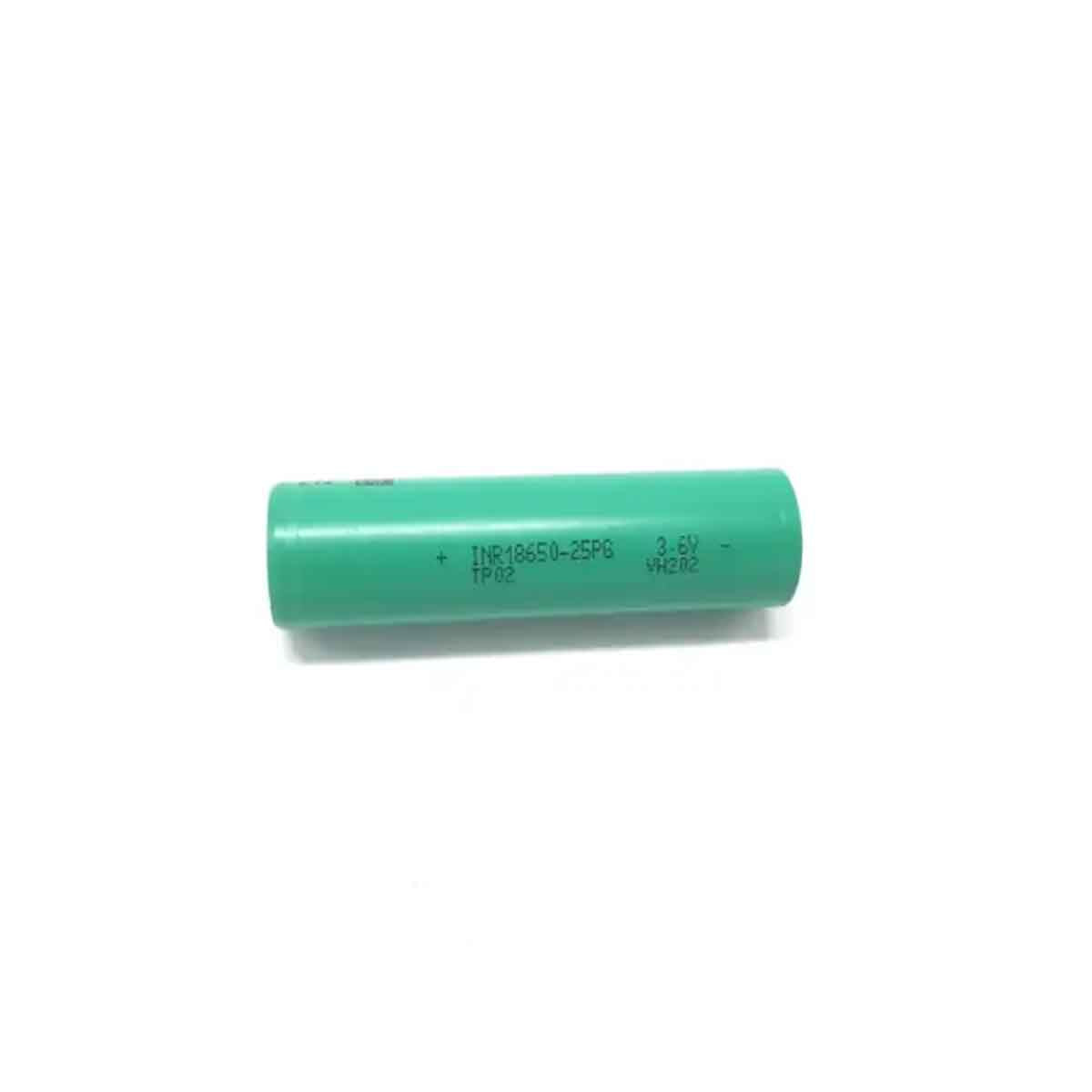 3.6V 2500mAh lithium ion batteries 18650 10C high power cell