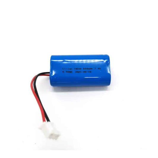 7.4V 800mAh 14500 电池 14500 电池带电线 PCM 带 JST 连接器