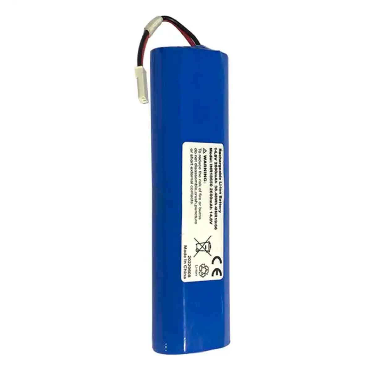 14.8V 2600mAh Li-ion Battery Pack Replacement For Ecovacs Deebot DF43 DF45 Robot Vacuum Cleaner