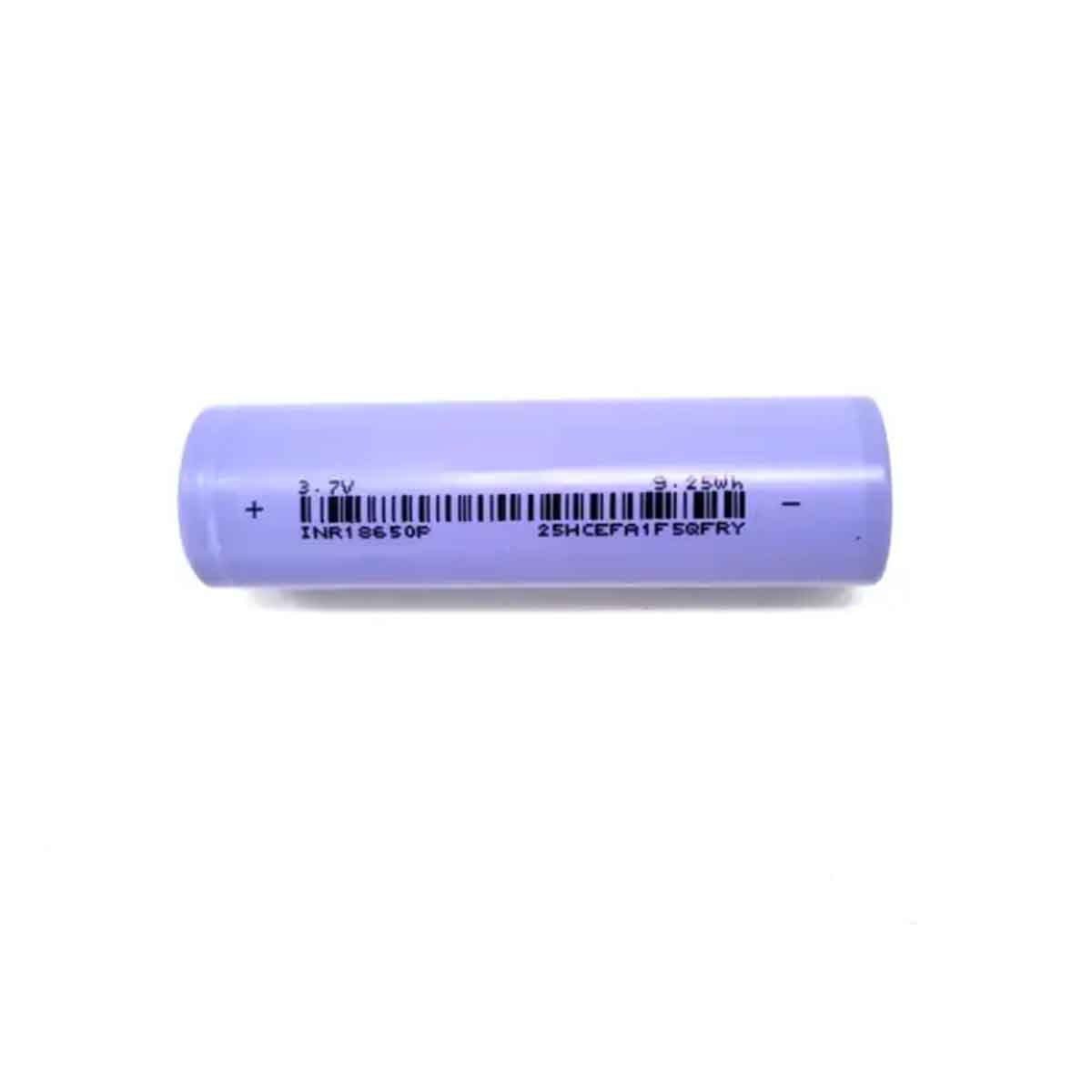 3.7v 2500mAh 18650锂电池 锂电池