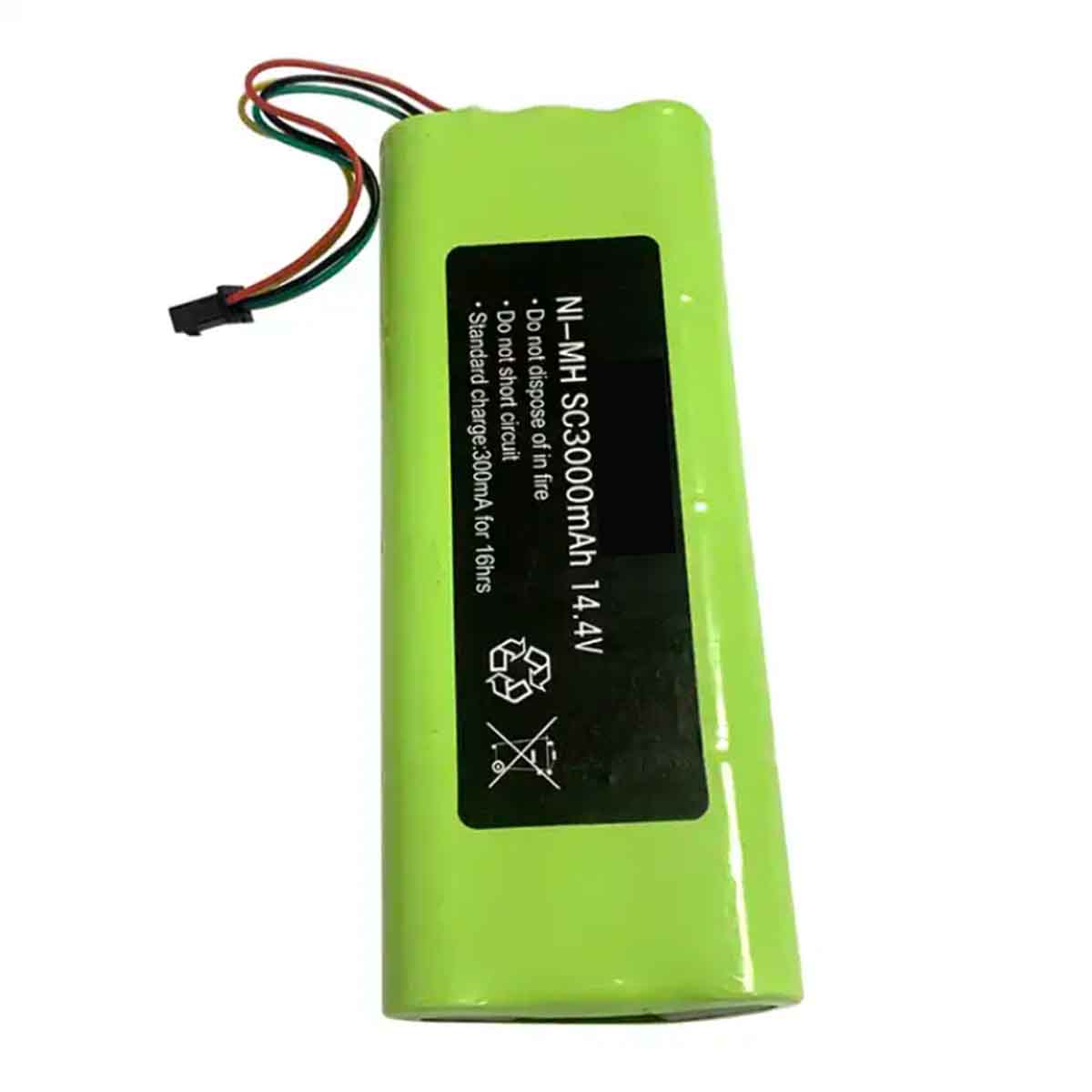 14.4V SC3000mAh 鎳氫電池組替換零件適用於科沃斯 Deebot D62 D63 D65 D650 D66 D660 D68 D680 機器人吸塵器