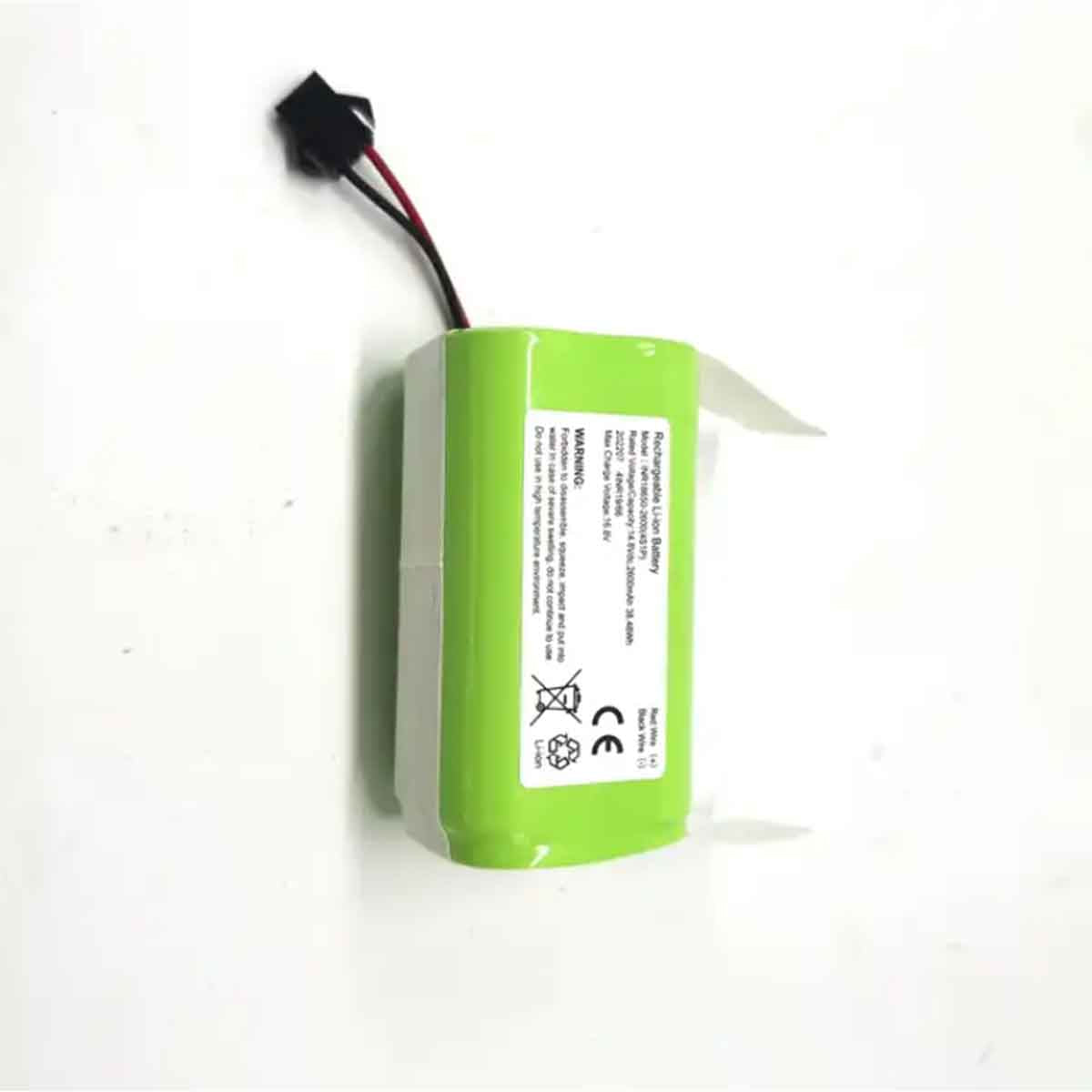 14.4V 2600mAh 鋰離子電池組替換零件適用於 Eufy Robovac 25C 25C Max 30 30C 30C MAX