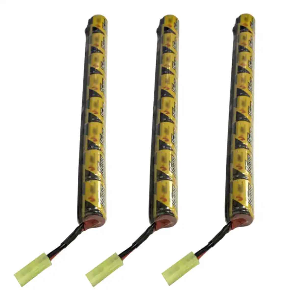 9.6V 1600mAh 2/3A Rechargeable Ni-MH Battery Pack For Airsoft Gun