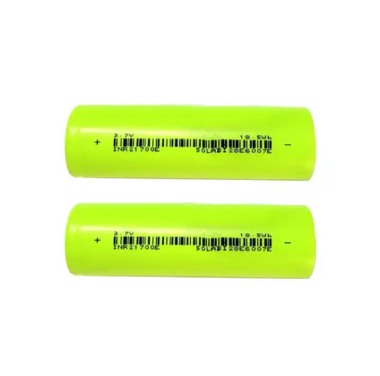 3.7V 5000mAh 18.5Wh Rechargeable Lithium Battery 21700 Lithium ion Batteries