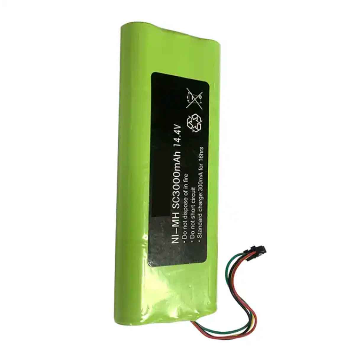 14.4V SC3000mAh 鎳氫電池組替換零件適用於科沃斯 Deebot D523 D54 D540 D550 D56 D560 D570 D58 D580 機器人吸塵器