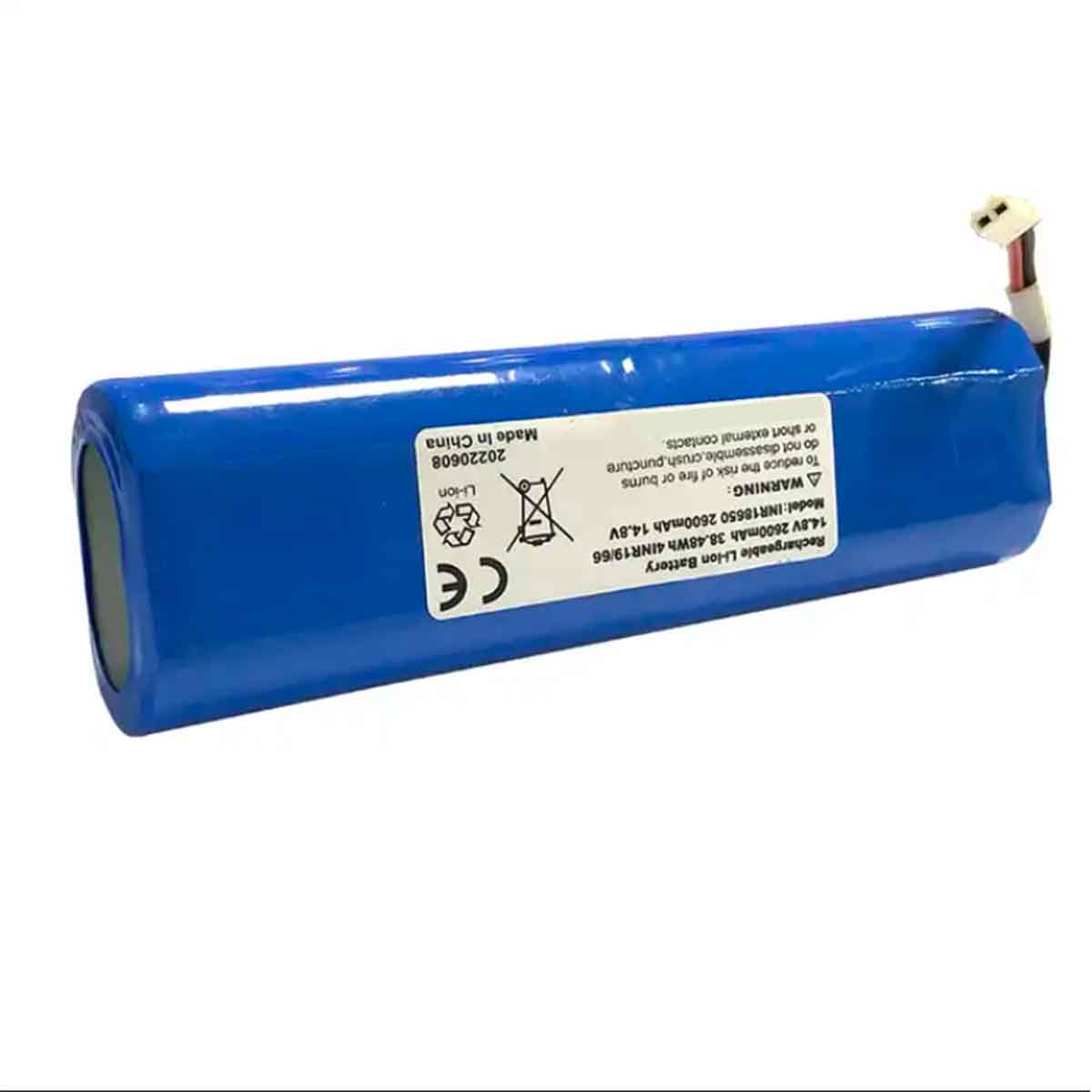 14.8V 2600mAh Li-ion Battery Pack Replacement For ilife V80 V3S pro V50 V5s pro V8s x750 Robot Vacuum Cleaner