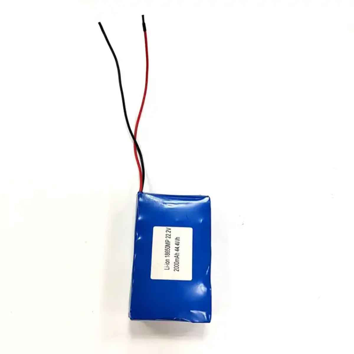 22.2V 2000mAh li-ion battery pack for outdoor flood light 18650MP 6S1P