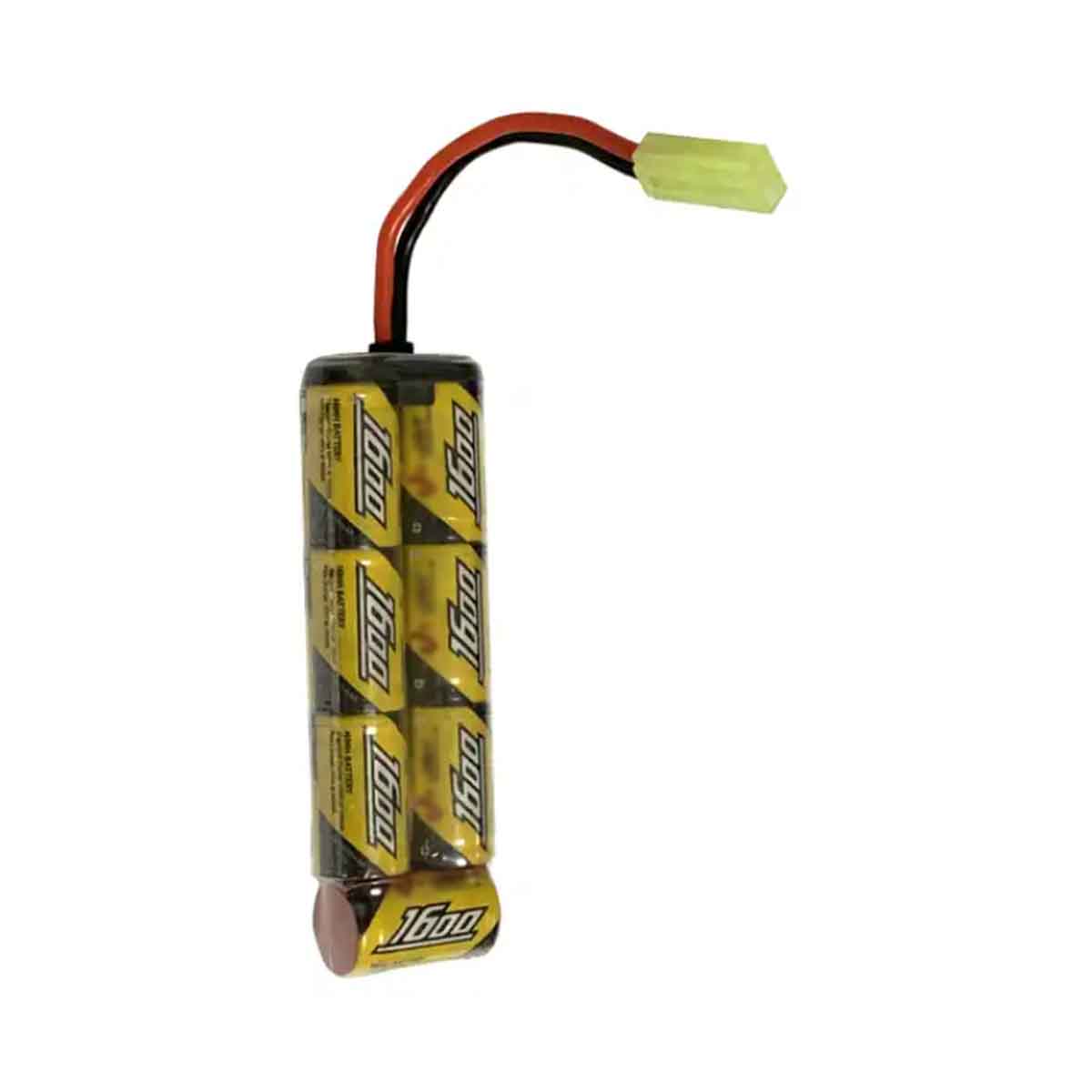 8.4V 1600mAh 2/3A Rechargeable Ni-MH Battery Pack For Airsoft Gun