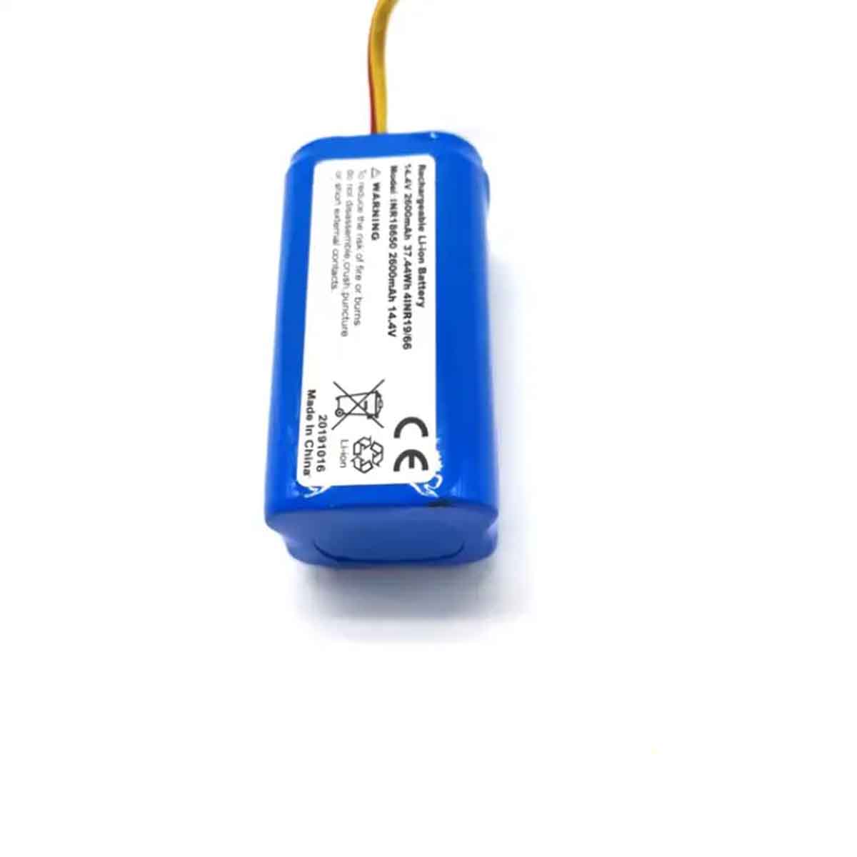 14.4v 2600mAh 鋰離子電池組 適用於科沃斯 CR130 131 CEN540 663 18650 4S1P 