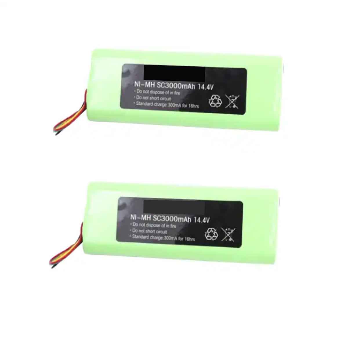 14.4V SC3000mAh 镍氢电池组替换件适用于 infinuvo Cleanmate 365 Basic QQ2L QQ-2L QQ-2 LT QQ2 Plus 机器人吸尘器