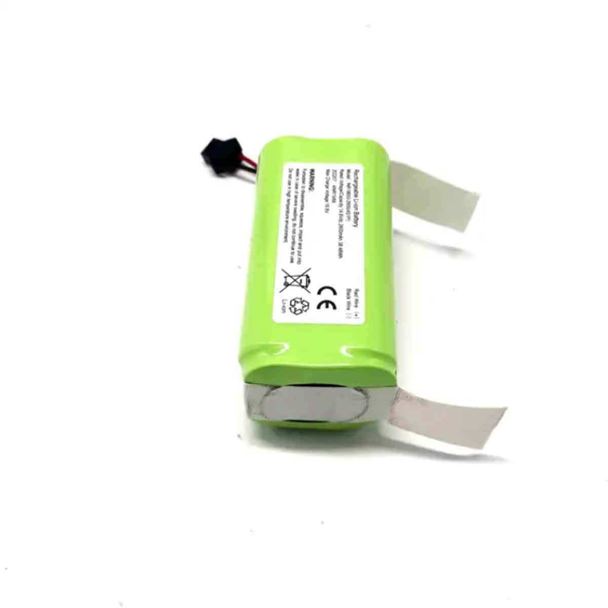 14.4V 2600mAh 18650 Lithium Battery Pack Vacuum Cleaner Battery Replacement For Conga Eufy Ecovacs Vacuum Cleaner