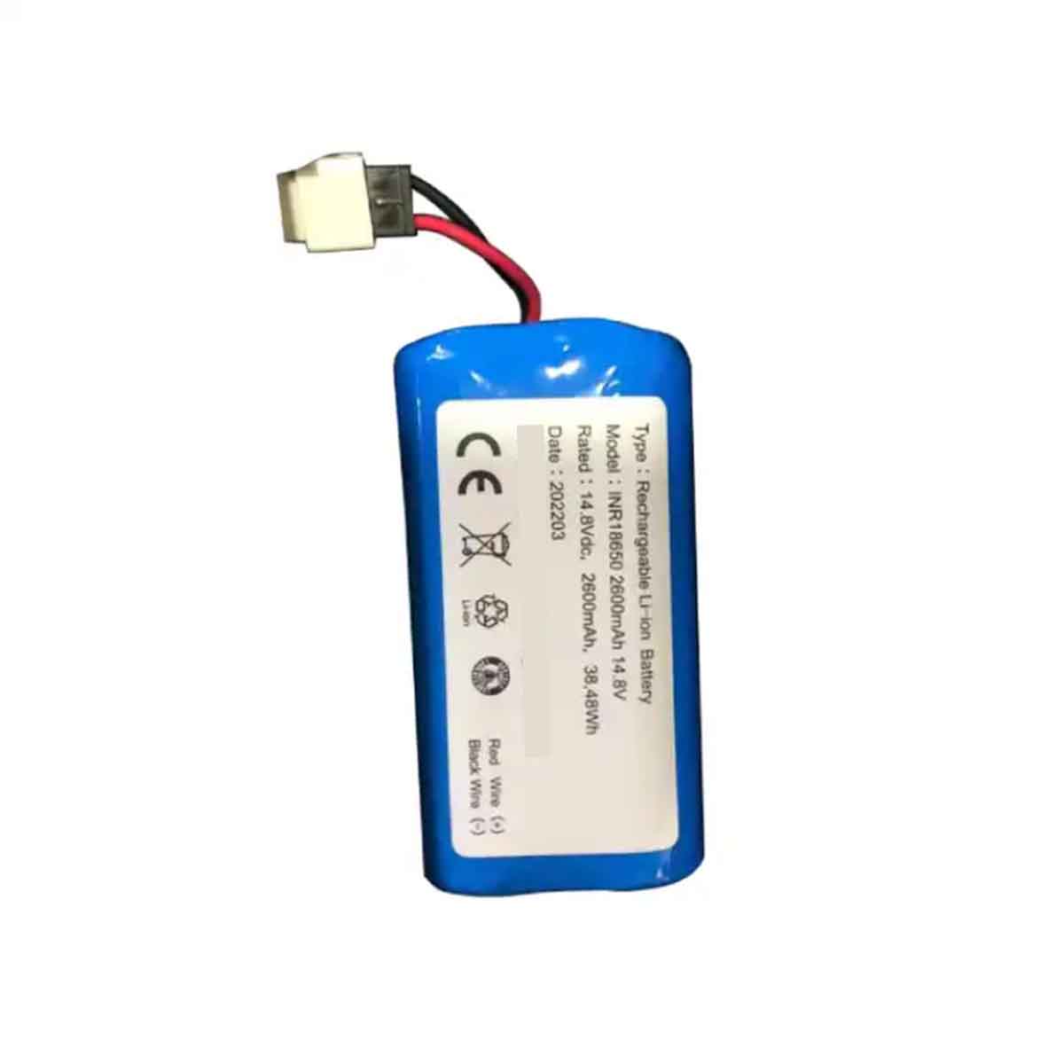 18650 Battery 4S1P 14.8V 2600mAh 38.48Wh Li-ion Battery Pack