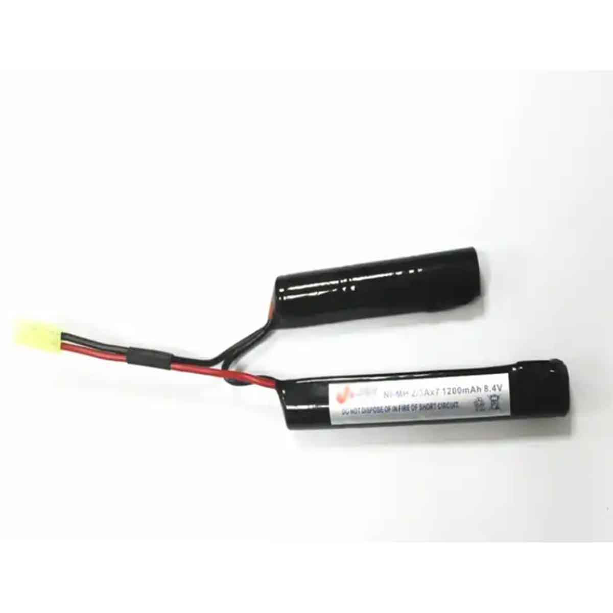 8.4V 2/3A 1200mah nimh Rechargeable battery for Airsoft gun