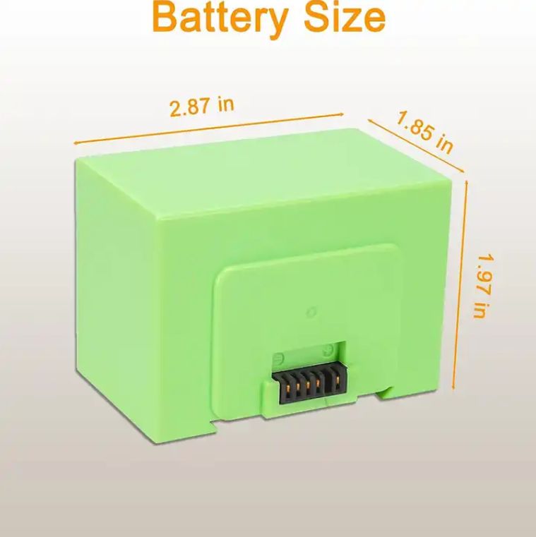 适用于 iRobot Roomba i 系列和 i7 i7+ i8 e5 7150 7550 e5150 e5152 4624864 ABL-D1 的吸尘器电池