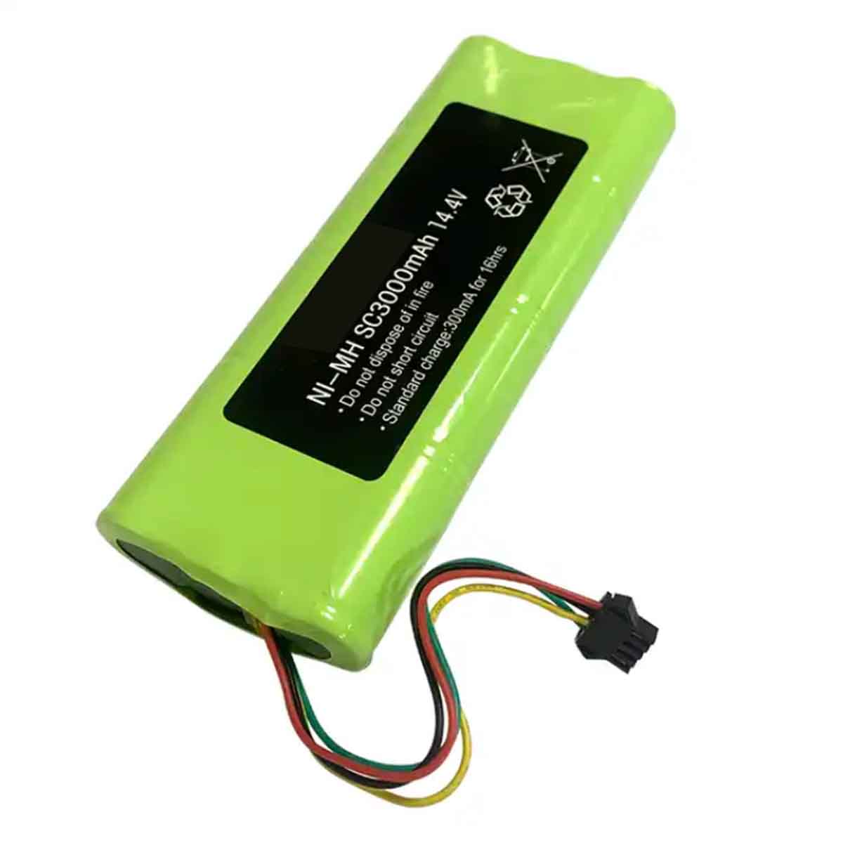 14.4V SC3000mAh 鎳氫電池組替換零件適用於科沃斯 Deebot D523 D54 D540 D550 D56 D560 D570 D58 D580 機器人吸塵器