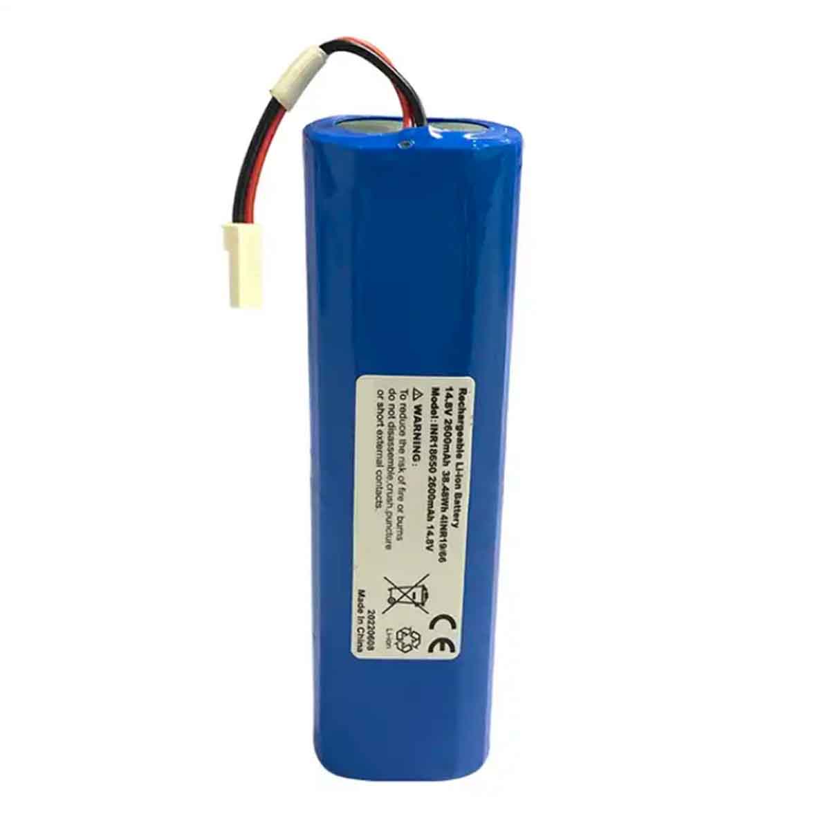 14.8V 2600mAh 鋰離子電池組替換零件適用於科沃斯 Deebot DF43 DF45 機器人吸塵器