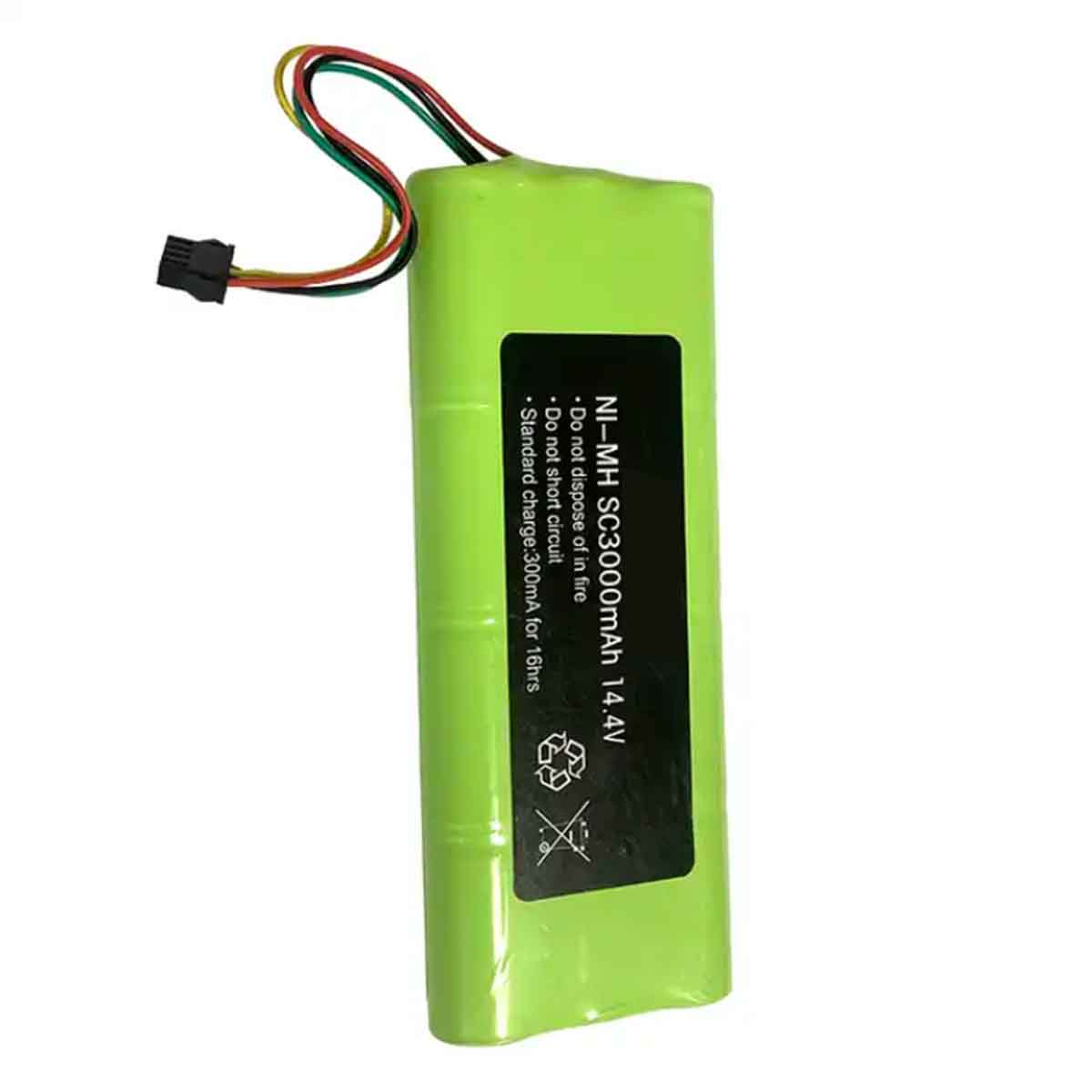 14.4V SC3000mAh 镍氢电池组替换件适用于科沃斯 Deebot D523 D54 D540 D550 D56 D560 D570 D58 D580 机器人吸尘器