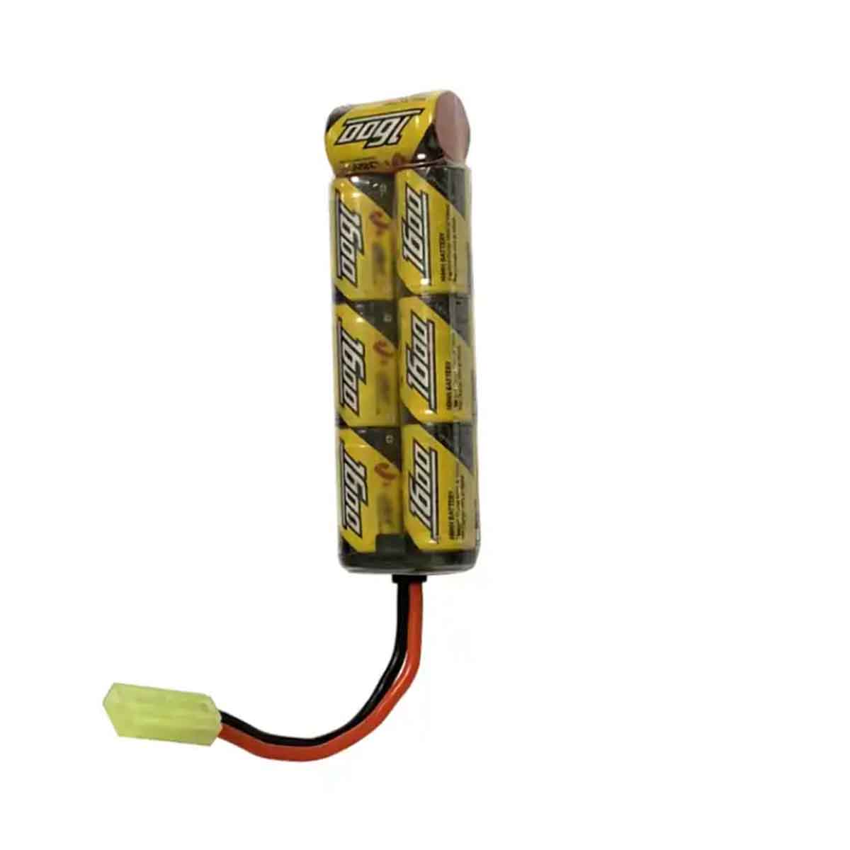 8.4V 1600mAh 2/3A Rechargeable Ni-MH Battery Pack For Airsoft Gun