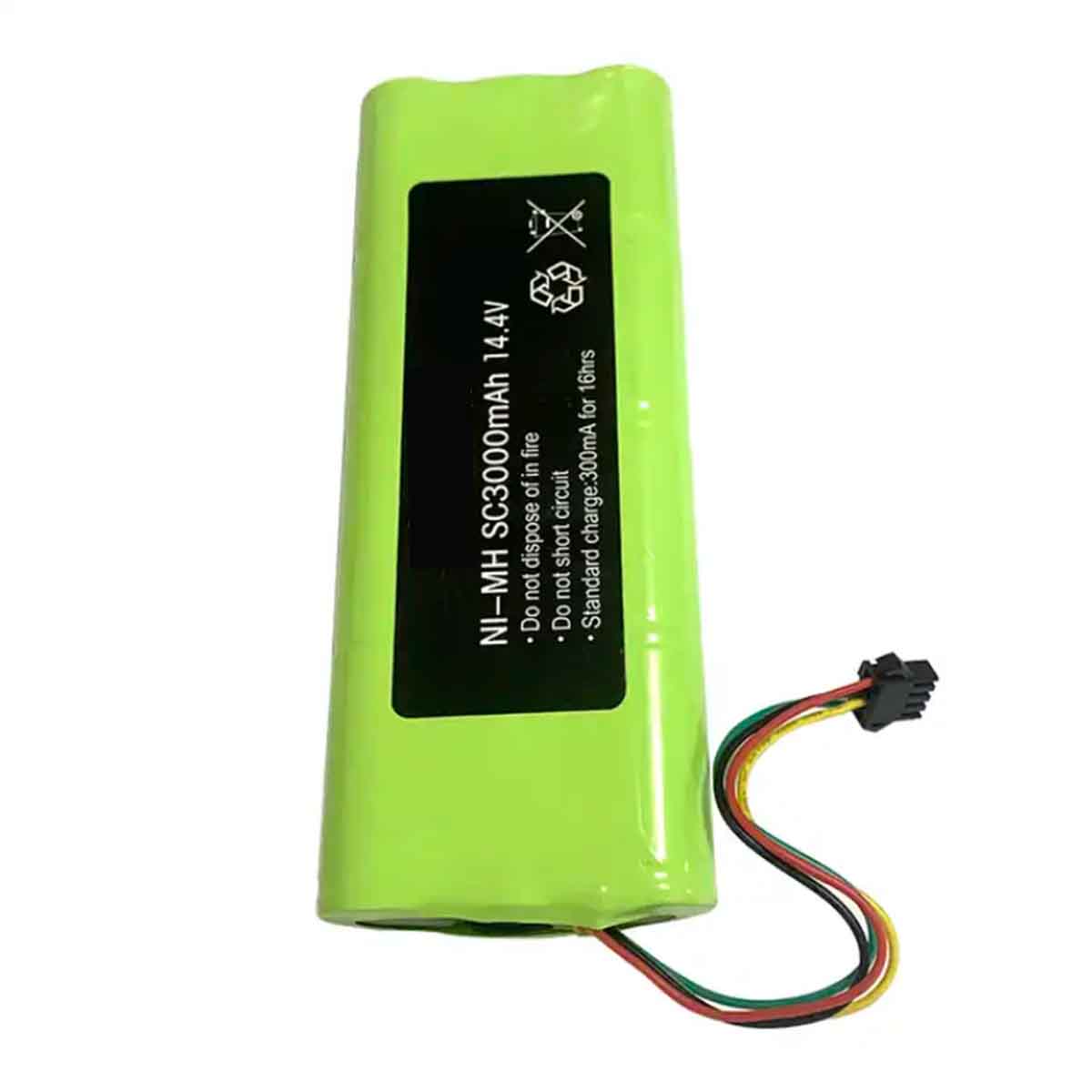 14.4V SC3000mAh 镍氢电池组替换件适用于科沃斯 Deebot D62 D63 D65 D650 D66 D660 D68 D680 机器人吸尘器