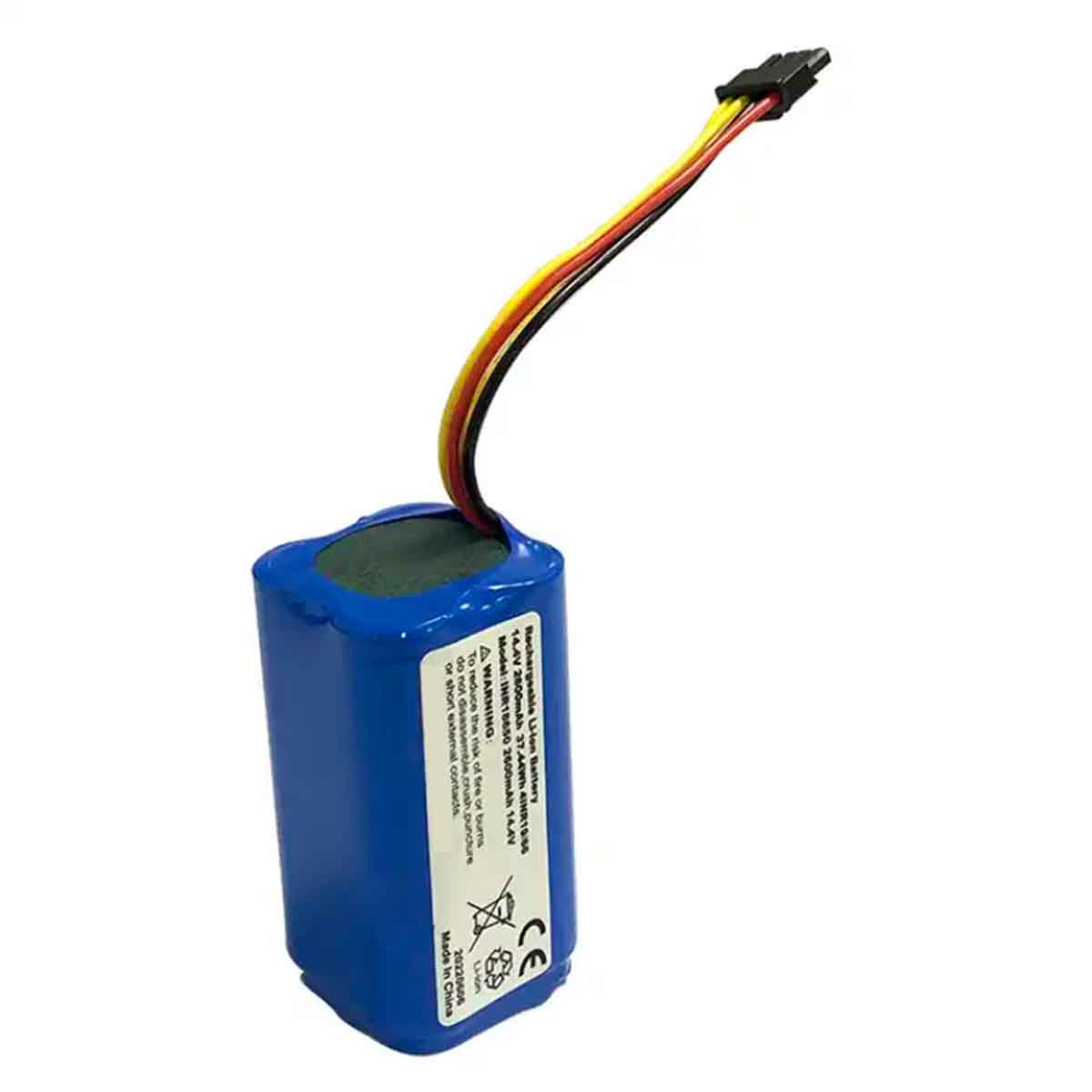 14.4V 2600mAh 鋰離子電池組替換零件適用於 ilife A4 A4S A6 A7 A8 機器人吸塵器