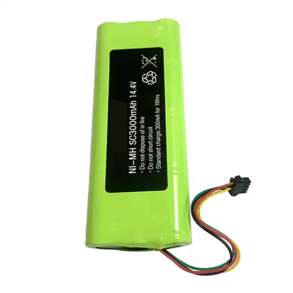 14.4V SC3000mAh 鎳氫電池組替換零件適用於科沃斯 Deebot D523 D54 D540 D550 D56 D560 D570 D58 D580 機器人吸塵器