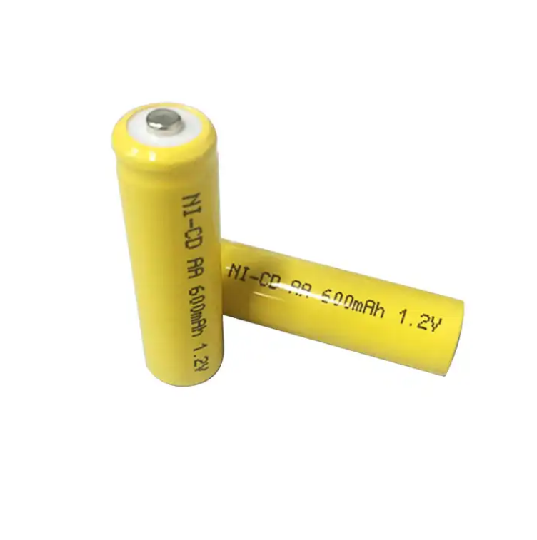 1.2V 600mah AA Rechargeable Battery Nicd Battery